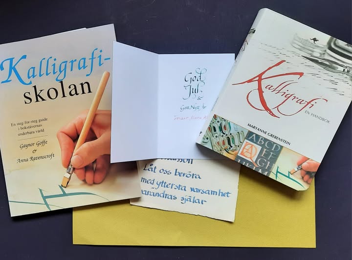 Skönskrift : Kalligrafi